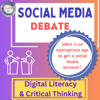 Preview of Social Media Debate:  What Age is Appropriate to Get a Social Media Account?