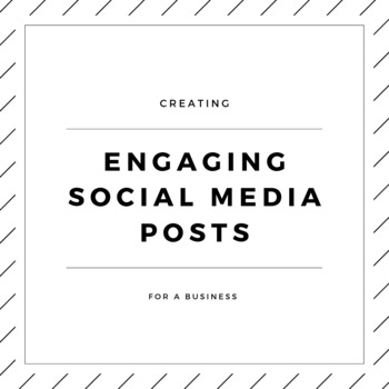 Creating Engaging Social Media Posts by Lessons With Lewis | TPT