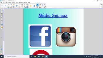 Preview of Social Media French