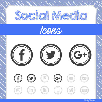 Preview of Social Media Icons