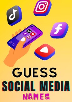 Preview of Social Media Icons Quiz / Worksheet & Answers