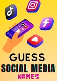 Social Media Icons Quiz / Worksheet & Answers