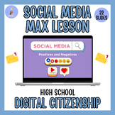Social Media Lesson+ Activities for High School |Digital A