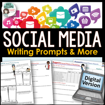 Preview of Social Media Literacy - Looking At Social Media Use - Digital