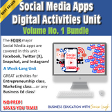 Social Media Marketing Case Study Digital Activities BUNDLE!