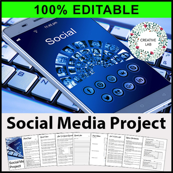 Preview of Social Media Research Project - 100% Editable