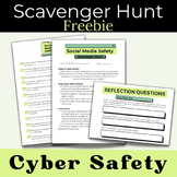 Social Media Safety Activity FREEBIE!! Cyber Safety for Mi