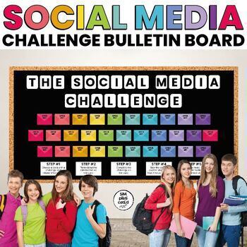 Preview of Social Media Safety | Campaign | Interactive Bulletin Board | Challenges BRIGHT