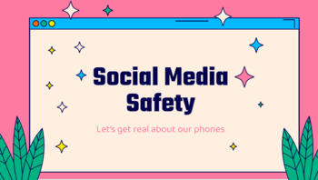 Preview of Social Media Safety Lesson w/Self-Inventory