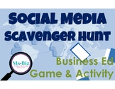 Social Media Scavenger Hunt | Intro to Business Game or As