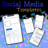 Social Media Templates - Facebook, Instagram, Messenger, T