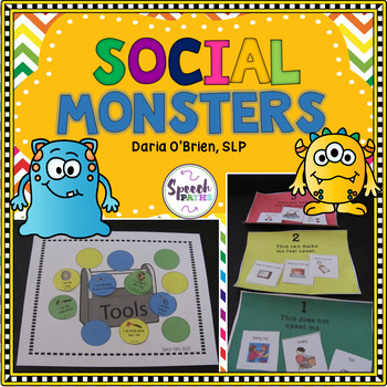 Preview of Social Skills: Social Monsters