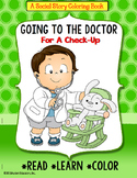 DOCTOR VISIT Social Narrative Coloring Book (Boy version) 