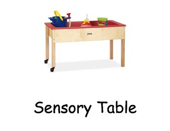 Preview of Social Narrative: Sensory Table