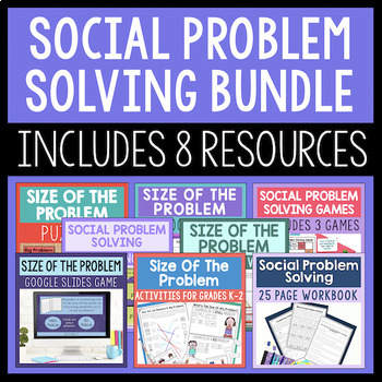 Social Problem Solving Activities Bundle - btscounselors by Counselor ...