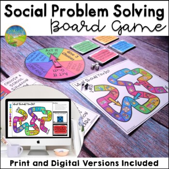 Social Problem Solving Board Game