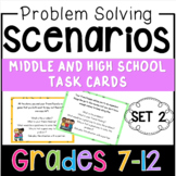 Social Problem Solving Scenarios for Teens | Distance Learning