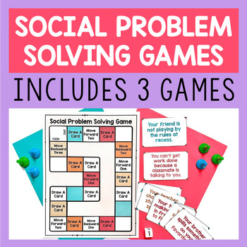 Preview of Social Problem Solving Games With Scenarios For Decision Making Lessons