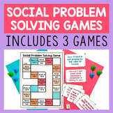 Social Problem Solving Games With Scenarios For Decision M