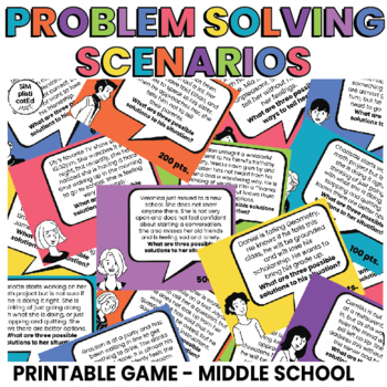 problem solving scenarios for middle school