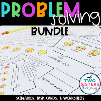 Preview of Social Problem Solving Scenarios : Bundle