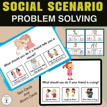 social problem solving scenarios for kindergarten