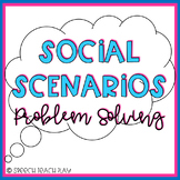 Social Scenarios Problem Solving REAL LIFE Pictures