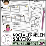 Social Problem Solving Visual Support for Speech Therapy