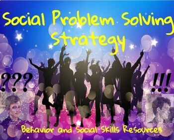 Preview of Social Problem Solving - Social Skills Intervention; Worksheets