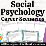 Social Psychology Project | Multiple Formats for AP® Psychology