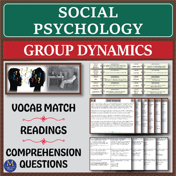 Preview of Social Psychology Series: Group Dynamics