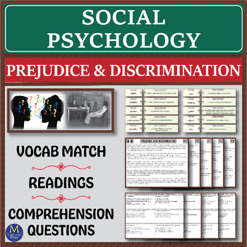 Preview of Social Psychology Series: Prejudice and Discrimination