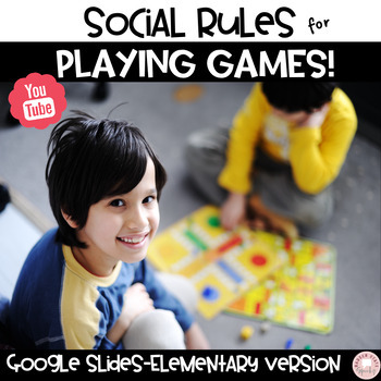 Preview of Social Rules Sportsmanship of Playing Games Google Slides
