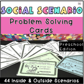 Preview of Social Scenario Problem Solving Task Cards