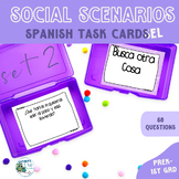 Social Scenarios Role Play Task Spanish Cards Problem Solv