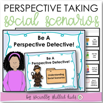 Preview of Perspective Taking Activities - Understanding Social Scenarios