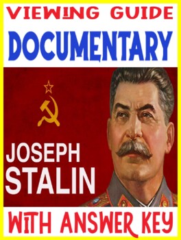 Preview of Social Science World History JOSEPH STALIN Documentary Viewing Guide with KEY