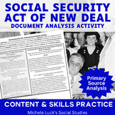 Social Security Act Document Analysis Activity