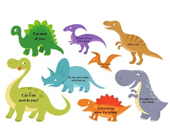 Preview of Social Situation Dinosaurs