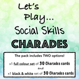 Social Skill CHARADES! A fun game to teach, assess & pract
