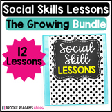 Social Skills Lessons: Social Emotional Learning {Growing Bundle}