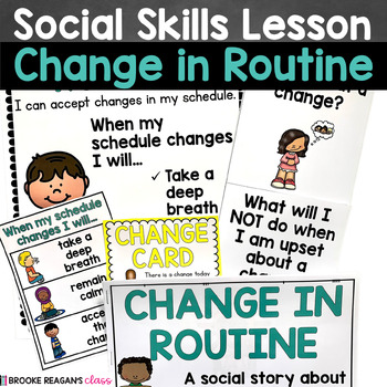Preview of Social Skills Lesson: Change in Routine