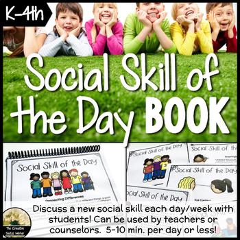 Social Skill Lesson - Social Skill of the Day Book