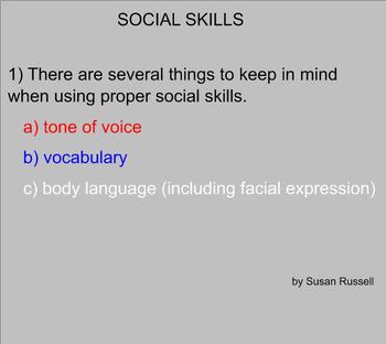 Preview of Social Skills
