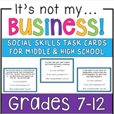 Social Skills Activity for Middle and High School