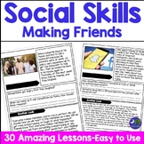 Social Skills Activities Making Friends for Older Students