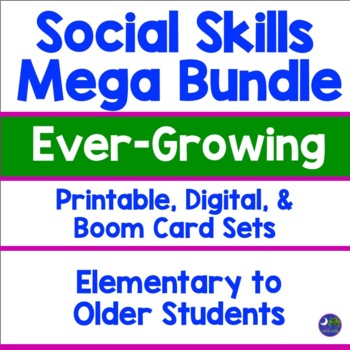 Preview of Social Skills Activities Mega Bundle