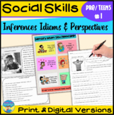 Social Skills Activities PreTeen Social Inferences Idioms 