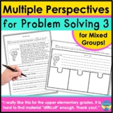 Social Skills Activities Problem Solving with Multiple Perspectives 3
