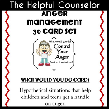 Preview of Anger Management: What Would You Do Cards